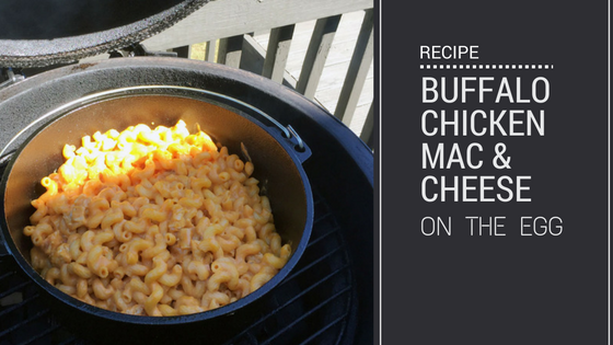 Smoked Buffalo Chicken Mac and Cheese